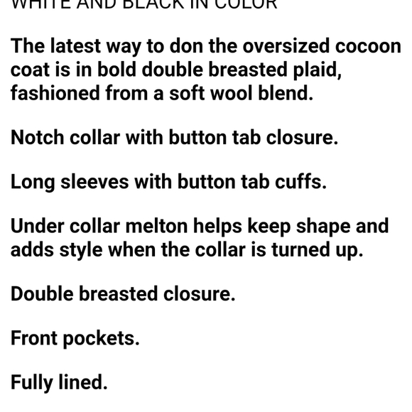 SOLD***Banana Republic Double Breasted Wool Coat - Picture 3 of 16